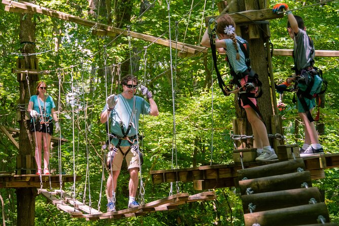 Ziplining and Climbing at The Adventure Park at Virginia Aquarium - Who it’s best for (and who should rethink it)