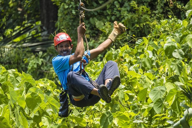 Zone A + B PACKAGE Zipline Adventure Experience - Safety and Guide Style: Small Group, Big Support